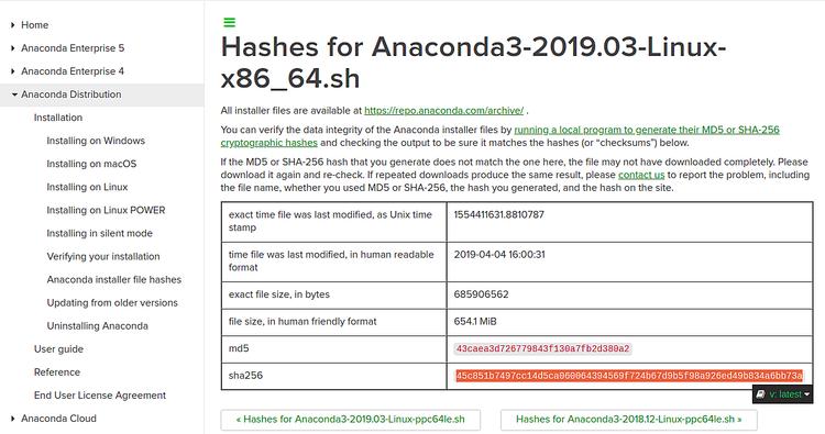 Anaconda herunterladen