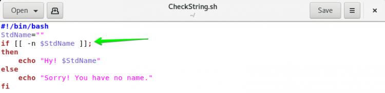 Auf Nullwert prüfen