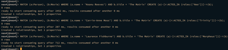 Beziehungen zwischen Knotenpunkten erstellen