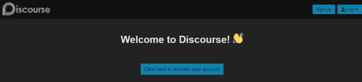 Diskurs-Konto Aktivieren