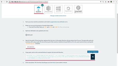 Benutzerdefinierten Host hinzufügen