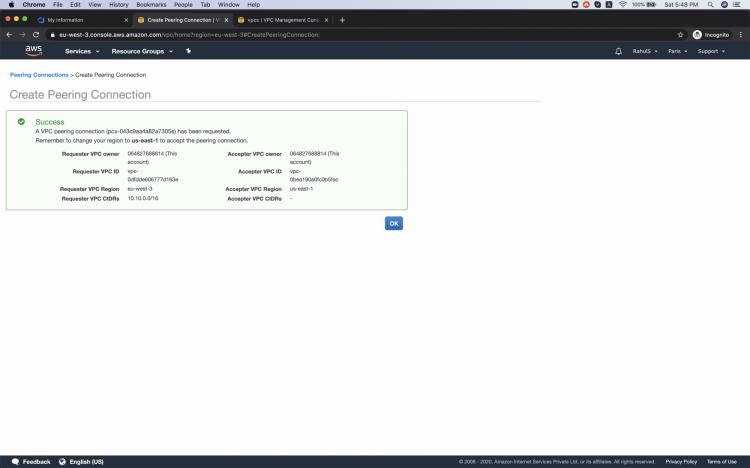 Verbindung erfolgreich erstellt