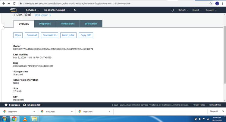 Website öffentlich machen