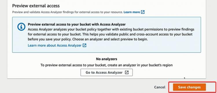 Richtige Bucket Policy einrichten
