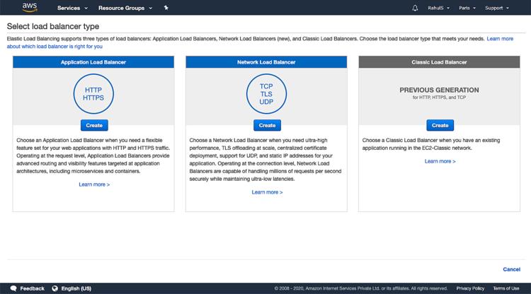 Balancertyp auswählen