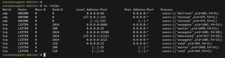 offene Ports prüfen