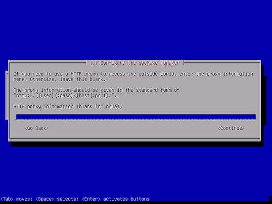 Apt-Proxy konfigurieren