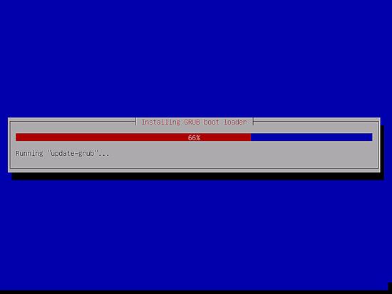 Installation des GRUB-Bootloaders