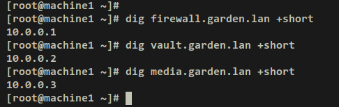 lokale Domänen überprüfen