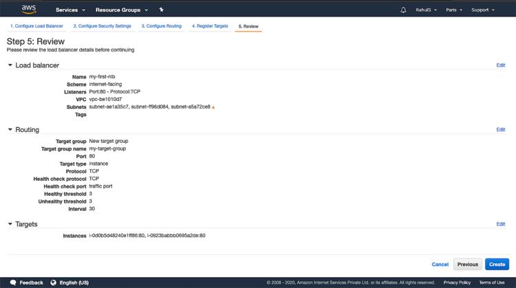 LB-Einrichtung überprüfen