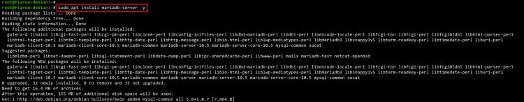 mariadb installieren