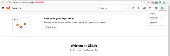 GitLab-Standardprofil ändern