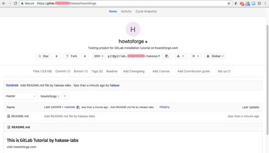 Neues GitLab Repository funktioniert