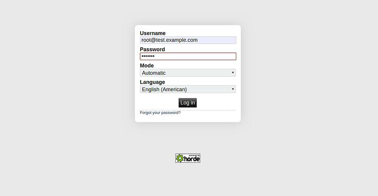 Horde Login