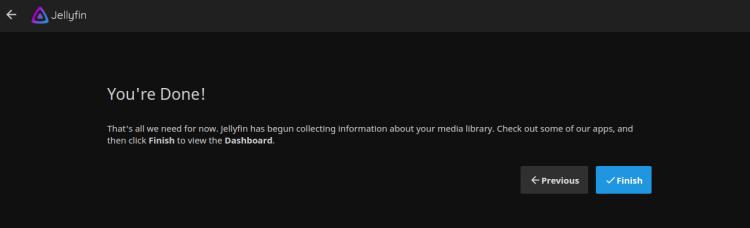 Installation beenden
