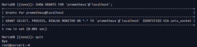 mysql-Benutzer prüfen