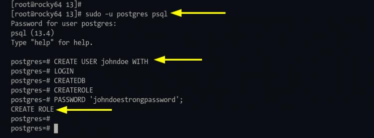 Neuen Benutzer PostgreSQL erstellen