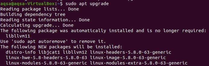 Neue Systempakete installieren