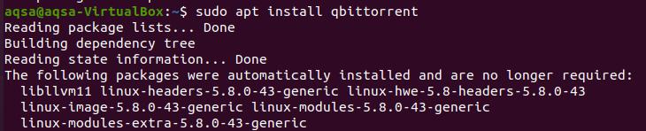 qbittorrent installieren