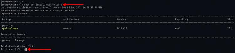 Epel Repository installieren