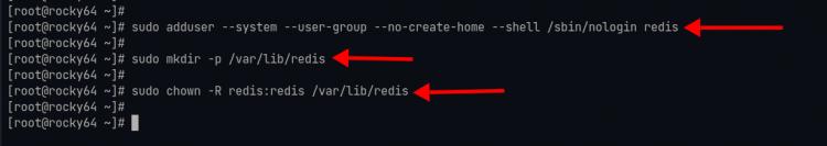 Neuen Benutzer redis hinzufügen und redis-Datenverzeichnis erstellen