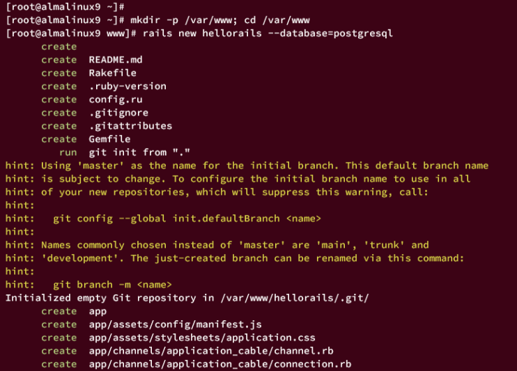 Schienenprojekt erstellen