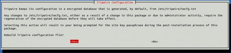 Rebuild Konfigurationsdatei