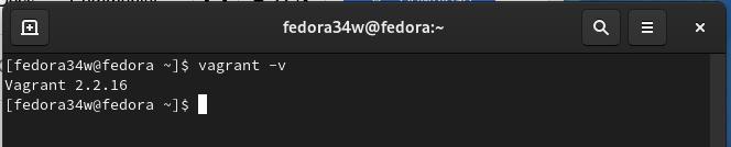 Vagrant Version
