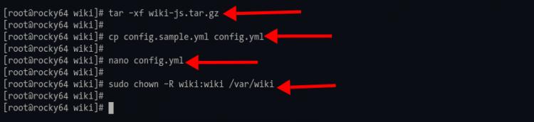 Wiki.js konfigurieren