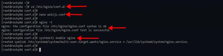 Nginx als Reverse Proxy für Wiki.js einrichten