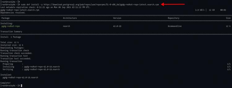 PostgreSQL-Repository hinzufügen