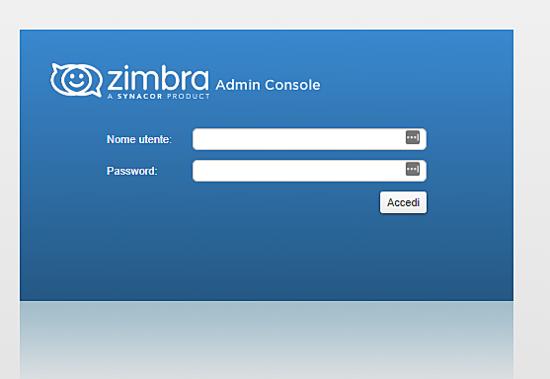 Zimbra Admin-Konsole